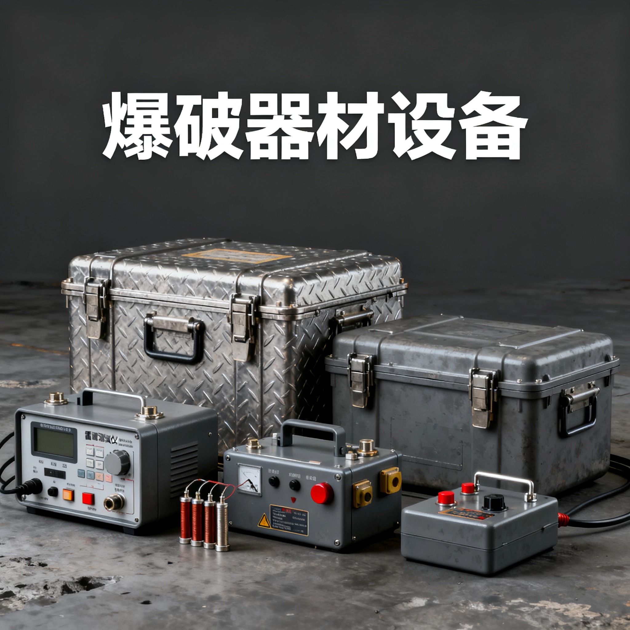 大安镇爆破工程师的“兵器库”：常用器材一册通